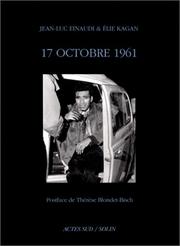 17 octobre 1961 by Jean-Luc Einaudi