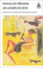 Cover of: Les Années de Zeth