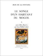Cover of: Le songe d'un habitant du Mogol by Jean de La Fontaine