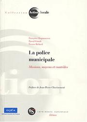 Cover of: La police municipale