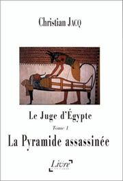 Cover of: Le Juge d'Egypte, tome 1  by Christian Jacq, Christian Jacq
