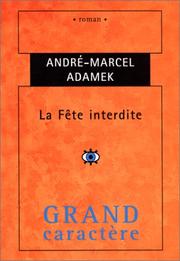 Cover of: La Fête interdite