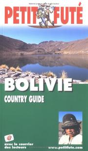 Cover of: Bolivie