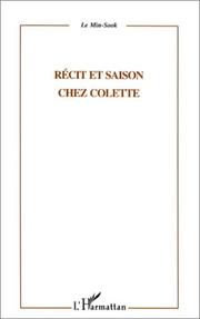 Cover of: Récit et saison chez Colette by Le, Min-Sook.