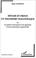 Cover of: Hitler et Freud, un transfert paranoïaque, ou, La genèse incestueuse d'un génocide et les persécutions d'aujourd'hui