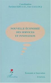 Cover of: Nouvelle économie des services et innovation