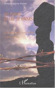 Cover of: Les évadés de l'île de Pâques by Marie-Françoise Peteuil