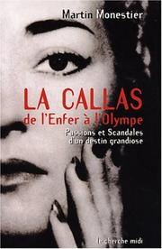 Cover of: La Callas by Martin Monestier