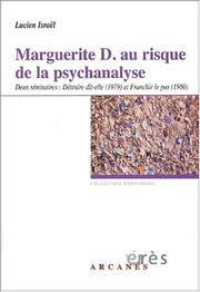 Cover of: Marguerite d. au risque de la psychanalyse