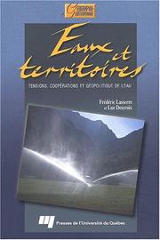 Cover of: Eaux et territoires by Frédéric Lasserre