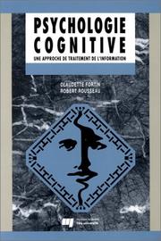 Psychologie cognitive by Claudette Fortin