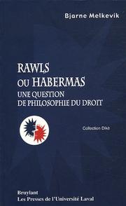 Cover of: Rawls ou Habermas: une question de philosophie du droit