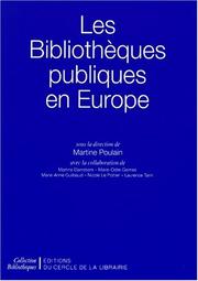 Cover of: Les Bibliothèques publiques en Europe