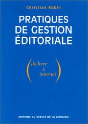 Cover of: Pratiques de gestion éditoriale: du livre à internet