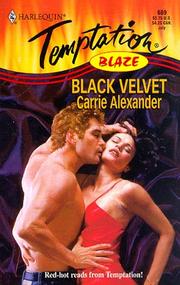 Cover of: Black Velvet