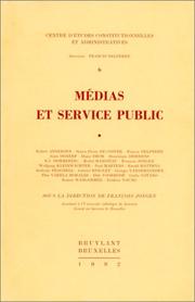 Cover of: Médias et service public