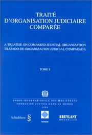 Traite d'organisation judiciaire comparee