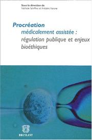 Cover of Procréation médicalement assistée