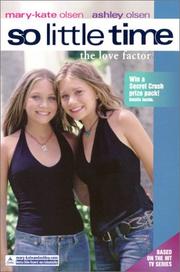 Cover of: So Little Time #8: The Love Factor (So Little Time)