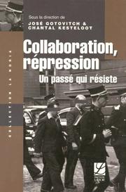 Cover of: Occupation, répression: un passé qui résiste