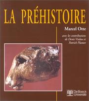 Cover of: La préhistoire by Marcel Otte