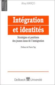 Cover of: Intégration et identités by Altay Manço