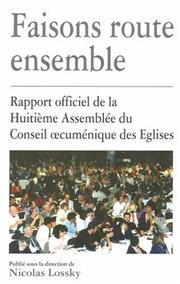 Cover of: Faisons Route Ensemble