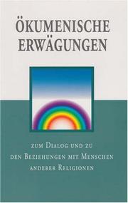 Cover of: Ecumenical Considerations: For Dialogue and Relations With People of Other Religions