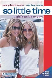 Cover of: So Little Time #10: A Girl's Guide to Guys (So Little Time)