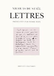 Cover of: Lettres et dessins