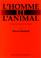 Cover of: L' homme et l'animal