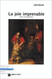 Cover of: La joie imprenable: pour une théologie de la prodigalité