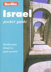 Cover of: Israel