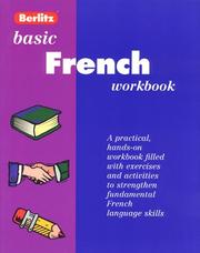 Cover of: Berlitz Basic French Workbook (Workbook Series , Level 1)