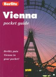 Cover of: Berlitz Vienna Pocket Guide | Berlitz Publishing Company