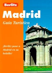 Cover of: Madrid (guía turística)