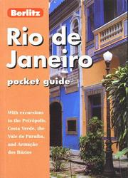Cover of: Río de Janeiro (guía turística)