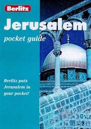 Cover of: Berlitz Jerusalem Pocket Guide