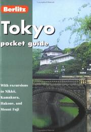Cover of: Tokyo