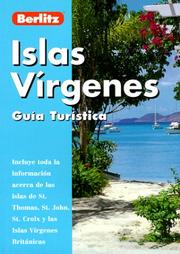 Cover of: Islas Vírgenes (guía turística)