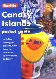 Cover of: CANARY ISLANDS POCKET GUIDE (Pocket Guides)