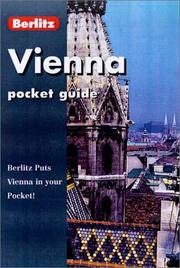 Cover of: Berlitz Vienna Pocket Guide (Berlitz Pocket Guides)