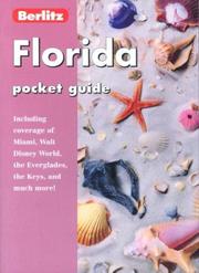 Cover of: FLORIDA POCKET GUIDE, 3rd Edition (Pocket Guides) by Berlitz Guides