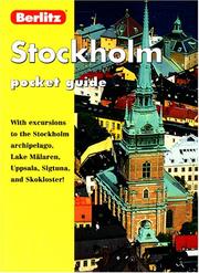 Cover of: Berlitz Stockholm Pocket Guide
