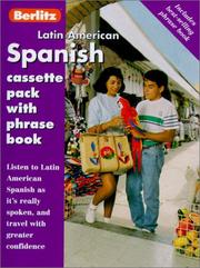 Berlitz Latin American Spanish (Berlitz Cassette Packs) by Inc. Berlitz International