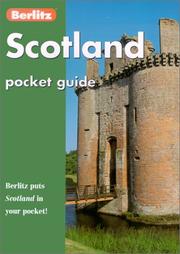 Cover of: Berlitz Scotland Pocket Guide (Berlitz Pocket Guides) | 