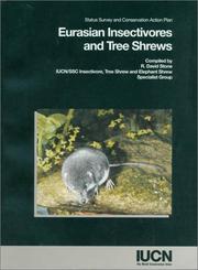 Cover of: Eurasian insectivores and tree shrews by compiled by R. David Stone ; IUCN/SSC Insectivore, Tree Shrew and Elephant Shrew Specialist Group.