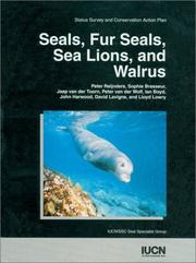 Cover of: Seals, fur seals, sea lions, and walrus by Peter Reijnders ... [et al.] (IUCN/SSC Seal Specialist Group).