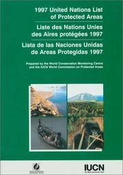1997 United Nations list of protected areas by World Conservation Monitoring Centre