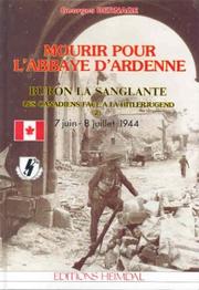 Cover of: BURON LA SANGLANTE: Mourir Pour L'Abbaye D'Ardenne
